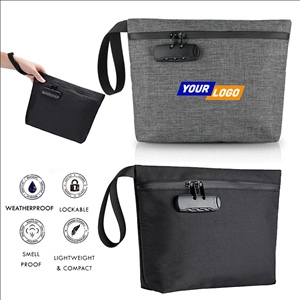 Locked File Storage Bag Smoking Set Deodorizing Pouch